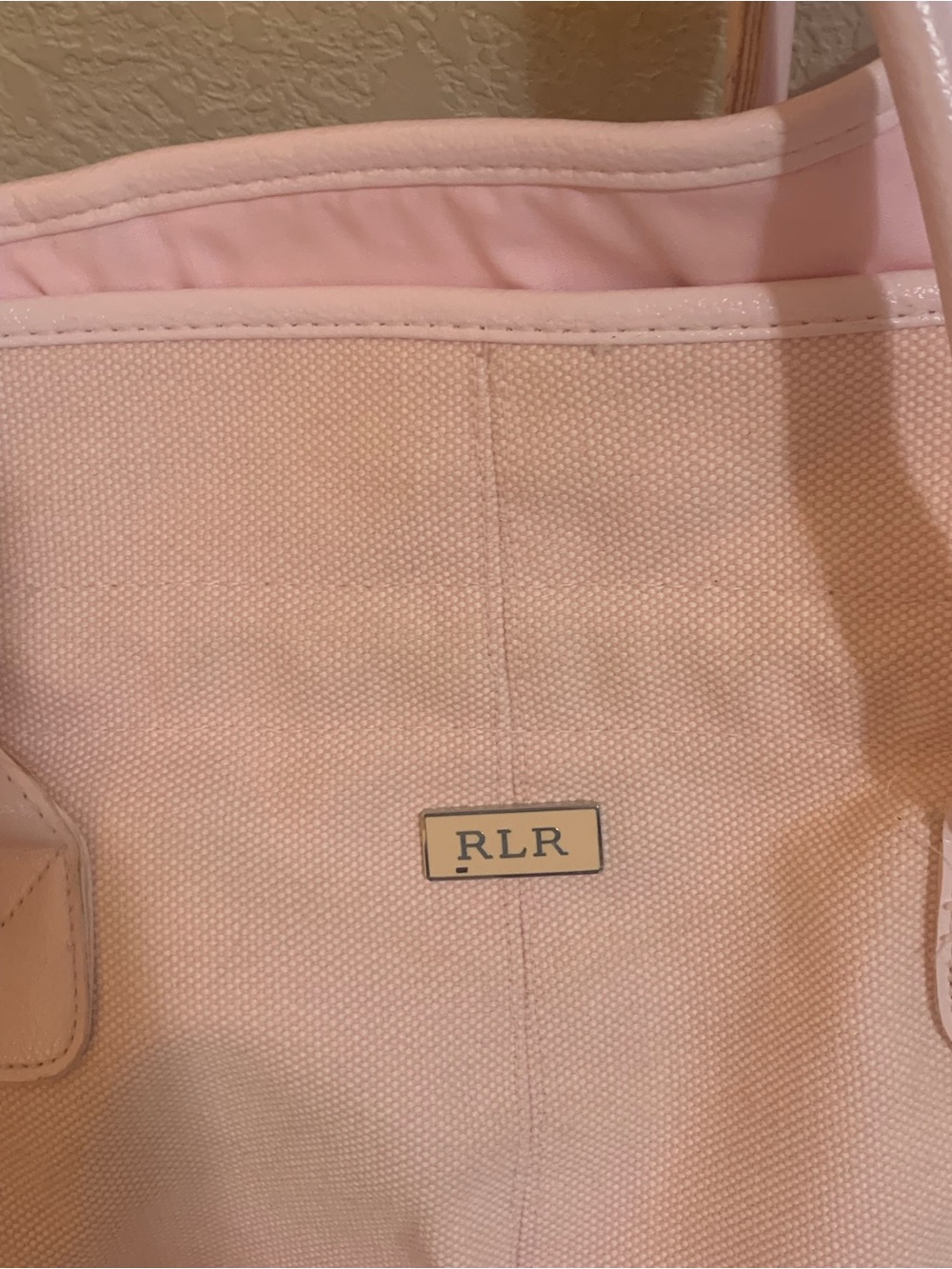 Ralph Lauren Y2K Light Pink Tote Bag - Picture 4 of 10